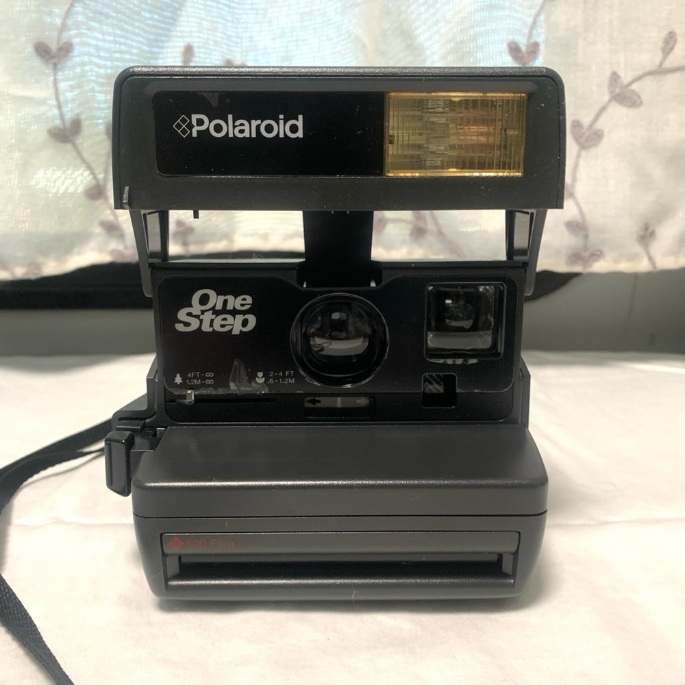 Polaroid One Step instant camera